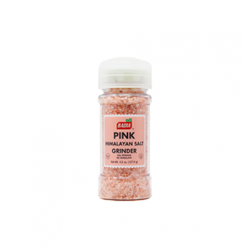 BADIA Pink Himalayan Salt Grinder 4.5oz